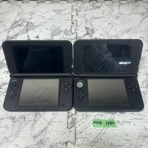MYG-1583 激安 ゲー厶機 本体 Nintendo 3DS LL 動作未確認 2点 まとめ売り ジャンク 同梱不可の画像1