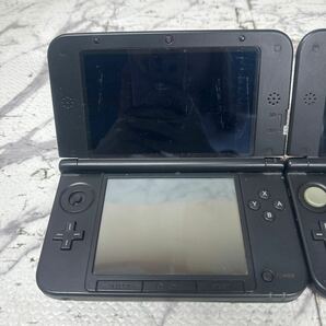 MYG-1586 激安 ゲー厶機 本体 Nintendo 3DS LL 動作未確認 2点 まとめ売り ジャンク 同梱不可の画像2
