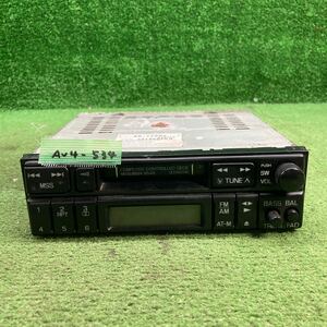 AV4-534 激安 カーステレオ MITSUBISHI RH-7288W 59195030 カセット テープデッキ 通電未確認 ジャンク
