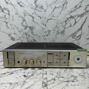 MYM4-22 激安 PIONEER STEREO AMPLIFIER A-Y5 ステレオアンプ 通電OK 中古現状品 ※3回再出品で処分