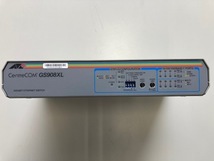 ★マウント金具付★ アライドテレシス GIGABIT ETHERNET SWITCH CentreCOM GS908XL 8ポート HUB ハブ スイッチングハブ レイヤー2_画像1