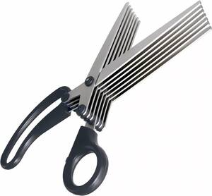 Sunstar Stationery 7 -Blade Shredder Scissors 200 мм S3711455 Black