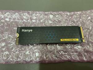 新同 Hanye 内蔵 SSD 4TB HE80-4TGHS PCIe Gen4x4 M.2 NVMe 2280