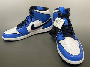 AIR JORDAN 1 MID SE "SIGNAL BLUE" DD6834-402 （ブルー/ホワイト/ブラック）