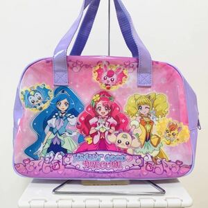 新作　定価2,090円ヒーリングっどプリキュア　クリアボストン スポーツバッグ