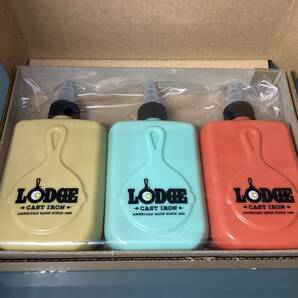 fam_mag LODGE ロッジ ネジ式ディスペンサーボトル 調味料入れ キャンプ アウトドア Summer Issue 2020 付録 未使用品ですの画像2