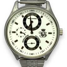 ■稼働品・良品　オリエント　ORIENT EXPRESS OM-8004　自動巻き/AT　裏スケルトン スモセコ　白文字盤　メンズ　腕時計_画像2