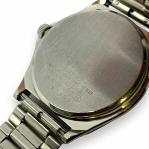 ■稼働品 SEIKO セイコー SPRIT スピリット 7N48-7000 シルバー文字盤 デイデイト ラウンド メンズ腕時計の画像8