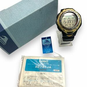 ■稼働品・希少　CASIO PROTREK SEA PATHFINDER 2274 SPF-40J-7JR カシオ プロトレック シーパスファインダー　箱/取説/タグ付