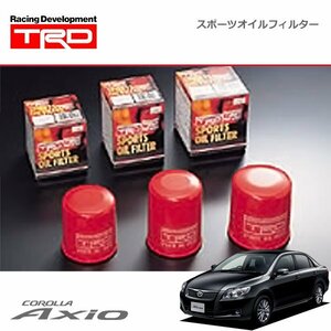 TRD スポーツオイルフィルター カローラアクシオ NZE141 06/10～12/05