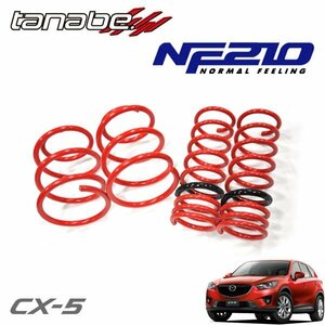 tanabe タナベ ダウンサス サステック NF210 1台分セット CX-5 KE2AW H24.2～H29.2 SH-VPTS 4WD 2200 DTB XD Lパッケージ (MC前)