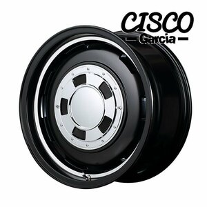 MID Garcia CISCO シスコ (セミグロスブラックリムヴァーレイポリッシュ) ホイール4本セット 17×8.0J 6H PCD139.7 +20 150系プラド