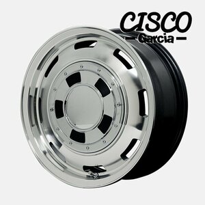 MID Garcia CISCO シスコ (メタリックグレーポリッシュ) アルミホイール4本セット 16×7.0J 6H PCD139.7 +25 プラド90系ナロー