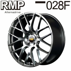 MID RMP 028F (ハイパーメタルコート/ミラーカット) アルミホイール4本セット 18×9.0J 5H PCD120 +45