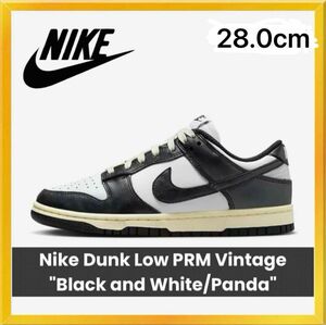 新品未使用 NIKE Dunk Low PRM 28.0cm ナイキ ダンク ロー パンダ　　