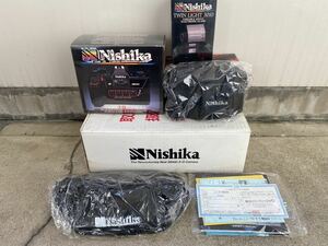 【新品】 【未使用】 Nishika 3D camera 35mm N8000 / TWIN LIGHT 3010 / ケース / 説明書 / カメラ 3-D セットニシカ