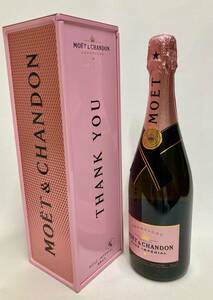 新品未開封◆MOET＆CHANDON【モエ エ シャンドン】 ROSE IMPERIAL BRUT カスタマイズボックス 750ml