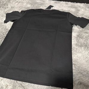 BALR. ボーラー 半袖 Tシャツ Brand straight t-Shirtメンズ クルーネック メタルロゴT ブラック M （新品）の画像5