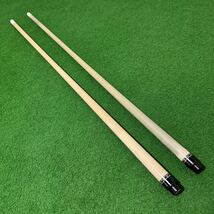 超希少 DAN DISHAW CustomCue ダンディショー カスタムキュー 象嵌 6剣 ビリヤード キュー インレイ billiards プレイキュー 手工芸_画像6