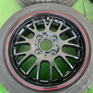 ブリヂストン ポテンザ BRIDGESTONE POTENZA 155/55R14 5J+45 4本セット アルトワークス Mira ヴィヴィオ ミラジーノ keiワークス ラパンの画像5