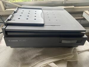 【動作未確認】キャノン　Canon　FC210　ファミリーコピア　ミニコピア　複合機 卓上コピー機 A4 複写機　昭和レトロ　A-6