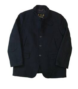 Barbour バブアー Flint Sports Jacket ウール ジャケット スポーツジャケット コート ダークネイビー系 メンズ 42