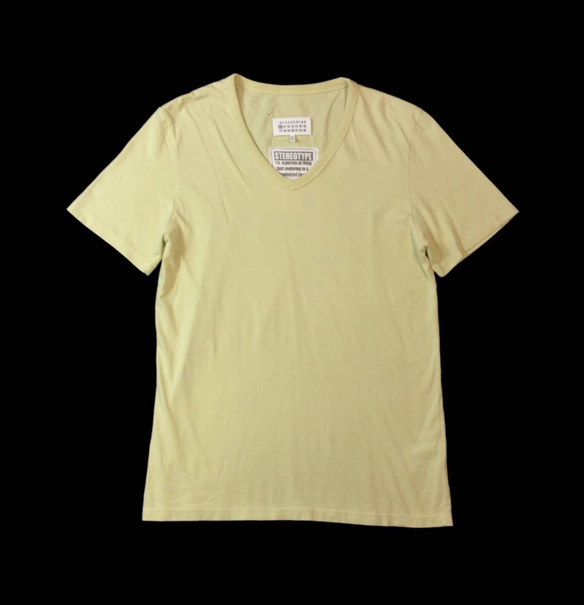マルタンマルジェラ 10 Martin Margiela 10 STEREOTYPE 半袖Tシャツ カットソー コットン ライトグリーン系 46 送料250円