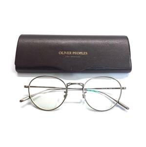 OLIVER PEOPLES オリバーピープルズ Hanlon 眼鏡 メガネ サングラス メタルフレーム シルバー 49-21-145 