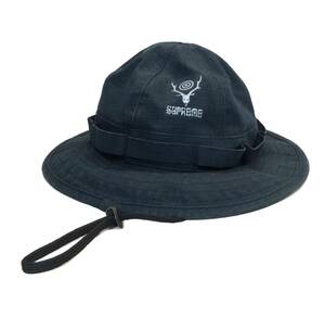 SUPREME × South2 West8 Supreme sa light two waist eito hat hat lip Stop cotton navy S/M