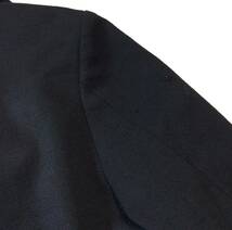 COMME des GARCONS robe de chambre コムデギャルソン ローブドシャンブル AD2002 ウール ロングコート ステンカラー ジャケット 黒 M (ma)_画像8