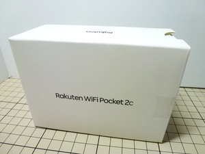 【未使用品】　楽天 モバイルルーター WiFi Pocket 2c ZR03M　ホワイト White　Rakuten