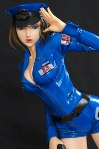 1/6 スピナーガール ポリス 女 GK フィギュア プラモデル ガレージキット 未塗装 未組立