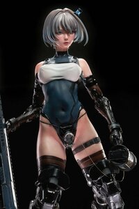 1/6 NieR Automata ニーアオートマタ 2B ヨルハ2号 30cm フィギュア プラモデル ガレージキット 未塗装 未組立