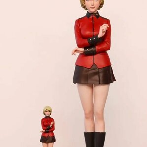 【送料無料】1/12 ガールズ&パンツァー ガルパン ダージリン GK フィギュア プラモデル ガレージキット 未塗装 未組立の画像1