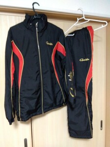  Gamakatsu костюм mi гонг -L размер черный × красный прекрасный товар 