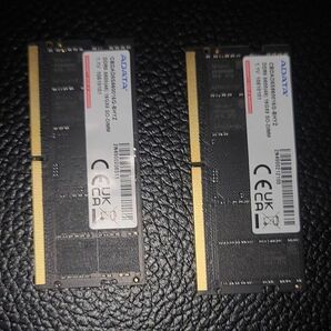ADATA 高速PC5600メモリ SODIMM DDR5 32GB (16GBx2) ほぼ新品 