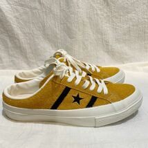 CONVERSE コンバース STAR & BARS CLOGS スター＆バーズ クロッグ スニーカー サイズ25.０cm 61/2 スエード ゴールド サンダル_画像3