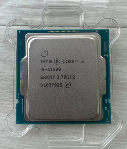 CPU Intel Core i5 11500 インテル BIOS,CPU-Z,CPU診断ツール、Cineベンチで確認済み です。