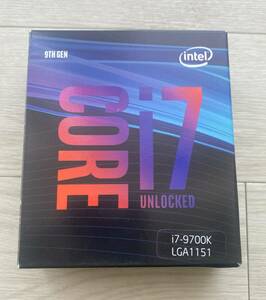 Core i7-9700K Intel CPU 3.6GHz LGA1151 BOX 【動作確認ずみ】　I7 9700K