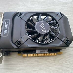 美品 NVIDIA Palit GeForce GTX1050Ti 4GB GDDR5 128bit DVI/HDMI/DP/ 補助電源無し ★動作確認、ベンチテスト済み★の画像1