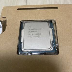 インテル intel Core i7-11700K LGA1200 3.6GHZ CPU 送料無料 動作確認済み、ベンチ済みの画像2