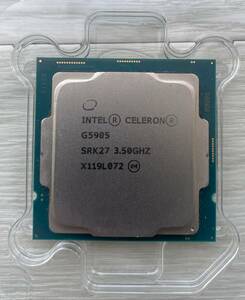 intel Celeron G5905 CPU LGA1200ソケット 第10世代　【動作確認済み】付属品無し