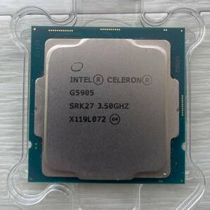 intel Celeron G5905 CPU LGA1200ソケット 第10世代 【動作確認済み】付属品無しの画像1