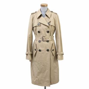 m511 BURBERRY BLUE LABEL バーバリーブルーレーベル トレンチコート コート ライナー付き アウター ベージュ レディース 40 日本製