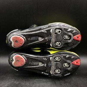 M2620 SIDI SHOT シディ ショット VENT CARBON SOLE サイクリングシューズ ビンディングシューズ 39/24.5cm相当 イエロー ブラックの画像8