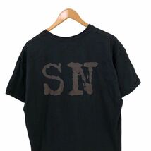 H715⑧ 大きいサイズ UNDERCOVER アンダーカバー JUN TAKAHASHI 22SS 精神の雑音 半袖 Tシャツ Tee 黒 綿 バックプリント メンズ XL_画像6