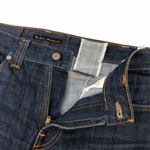 H716 Nudie Jeans ヌーディージーンズ NJ1461 DRY デニム パンツ Gパン ジーンズ ネイビー系 ブルー系 綿100% メンズ 30_画像8