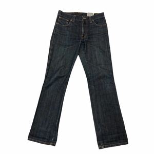 H716 Nudie Jeans ヌーディージーンズ NJ1461 DRY デニム パンツ Gパン ジーンズ ネイビー系 ブルー系 綿100% メンズ 30