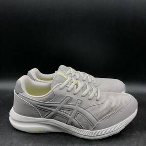 M2703 美品 asics アシックス GEL-FUNWALKERゲルファンウォーカー ウォーキングシューズ スニーカー US8/25.0cm グレー 1292A054の画像5