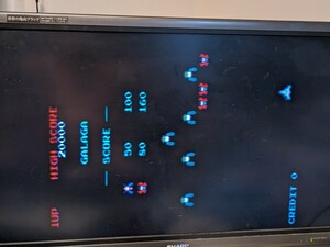 ナムコ ギャラガ GALAGA アーケード 基板 基盤 namco 動作確認済 